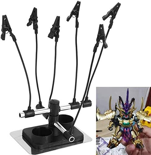 Pinzas y Base Aerógrafo