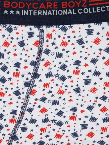 Image of BODYCARE Boys Cotton Solid Trunks Pack of 2 | Soft & Breathable Innerwear | Comfortable Elastic Waistband | Kids Underwear | Skin-Friendly Fabric