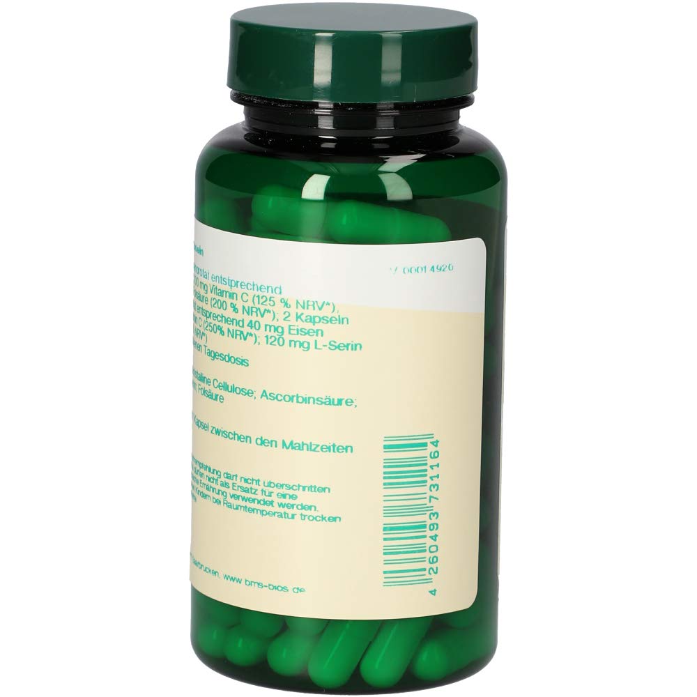 Bios Eisen Complex, 100 Kapseln, 1er Pack (1x 52g)