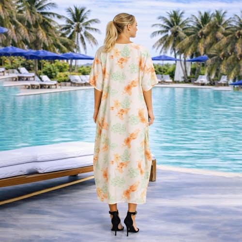 Image of Miss Lavish London Women's Kaftan- Kaftan Dress for Casual, Party, Evening, Vacation and Everyday Wear