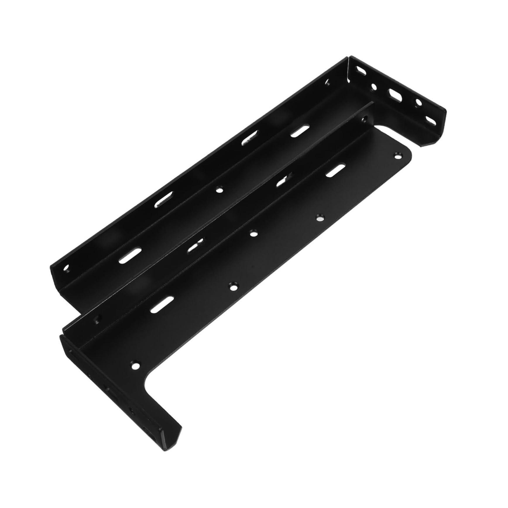 Juaksqzyi One Color 2Pcs Heavy Duty Floating Shelf Brackets Hidden Design Wall Mount Hanger Brackets, For Tv Shelves Nightstands(31.00Cm)