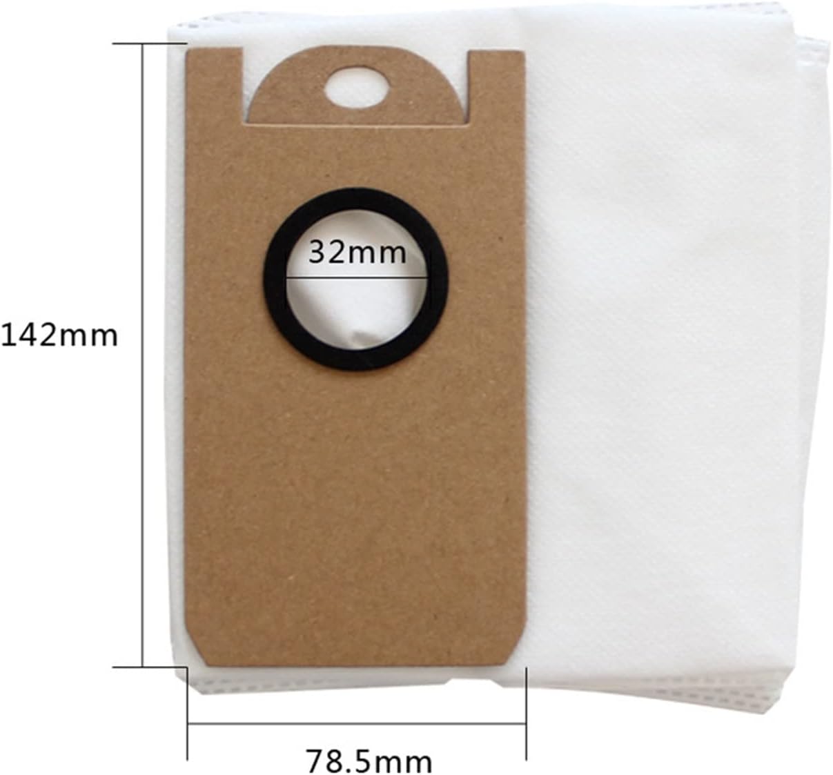 Reusable Dust Bag Compatible For Laresar L6 Pro Robot Vacuum Cleaner Compatible For Ultenic T10 Dust Bags Collector Sets Spare Parts Reusable
