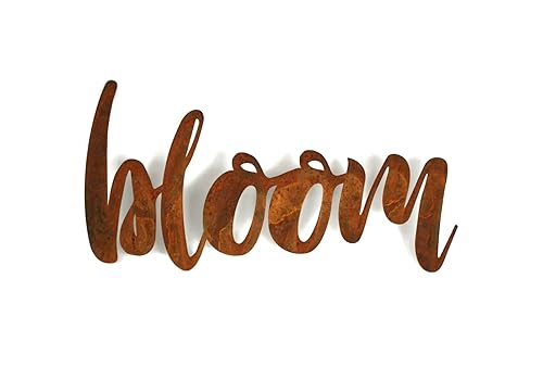 Miniatura 366 de Steel Metal Script Word Art - Various Sizes and Finishes (cheers Small 12.5x6", Raw, Unfinished Steel)