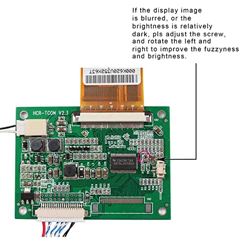 Image of VSDISPLAY 7 inch 7 inch 800x600 4:3 CLAA070MA0ACW LCD Screen TFT Monitor and LCD Controller Board 60 pin