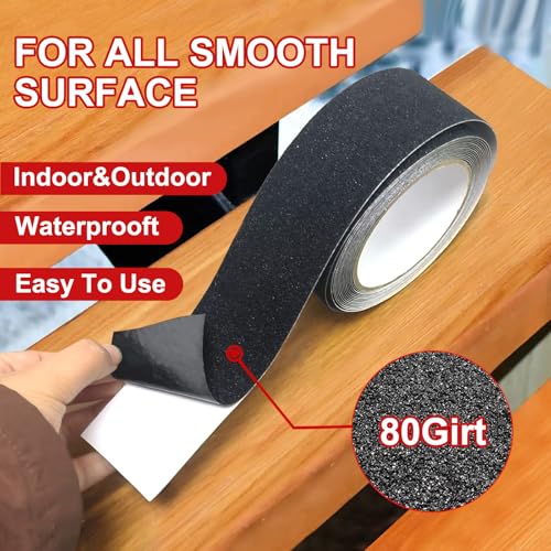 WELSTIK Anti-Rutsch Klebeband für drinnen und draußen