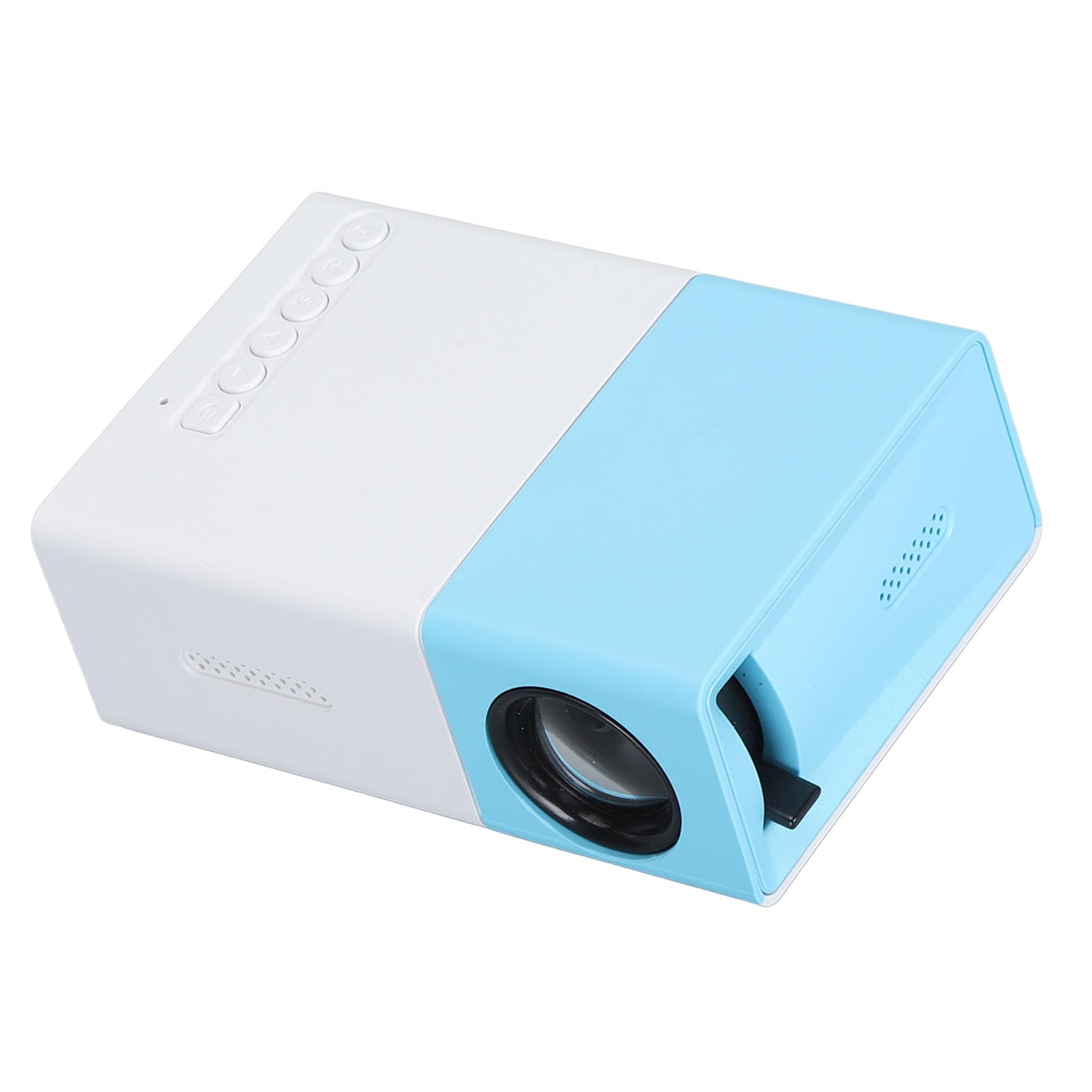 Mini Proyector, 1080P Full HD Proyector Led Compatible con Portátiles, Pc, Tabletas, Teléfonos Móviles, Proyector Vídeo Inteligente Cine En Casa para Dormitorio Al Aire Libre