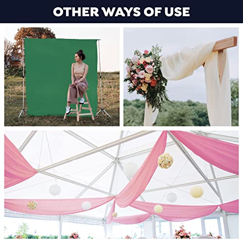 Party Essentials Plastic Banquet Table Roll Available in 27 Colors, 40" x 100', Black - Image 5