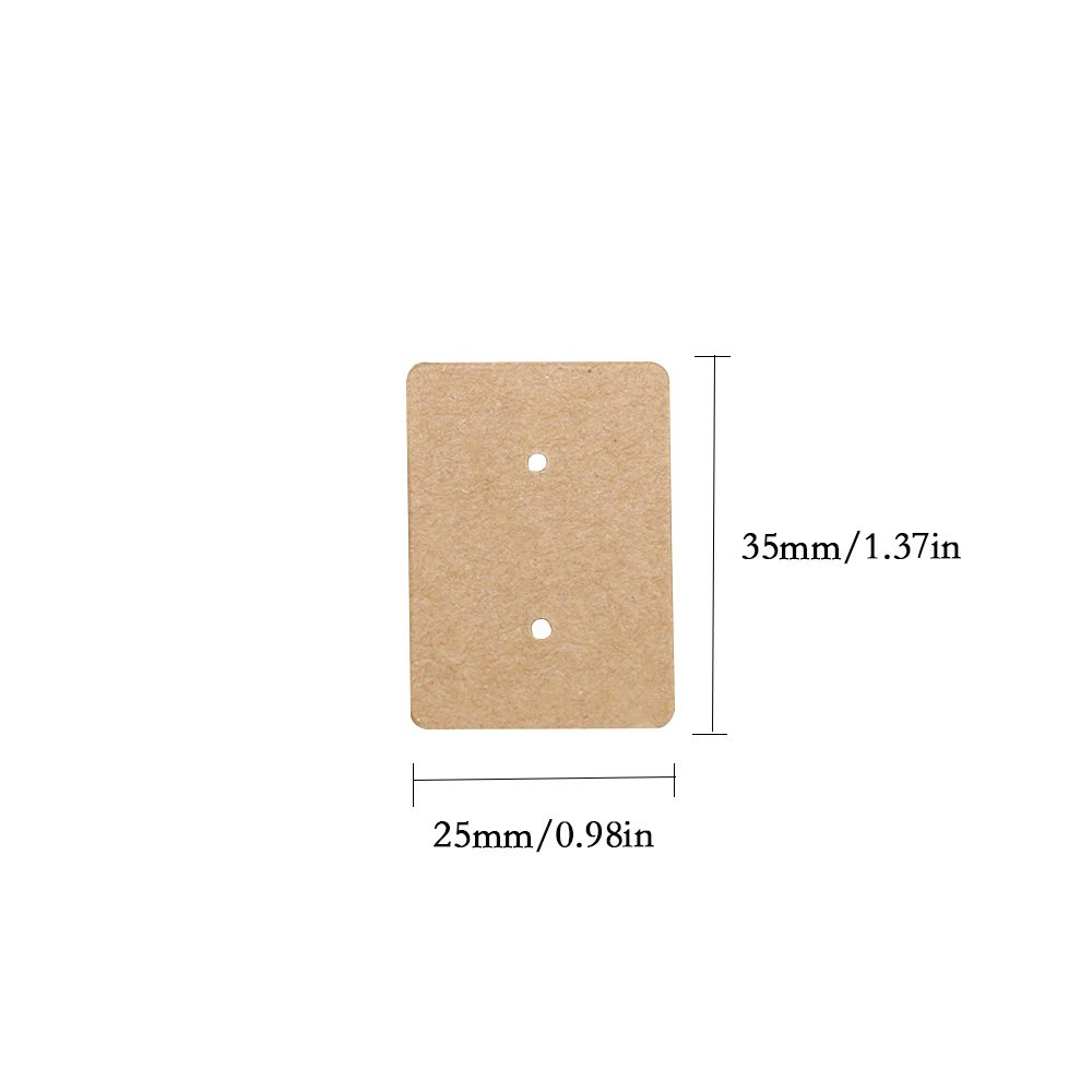 Jojofuny 200pièces Cartes De Présentation Pour Bijoux Colliers Et