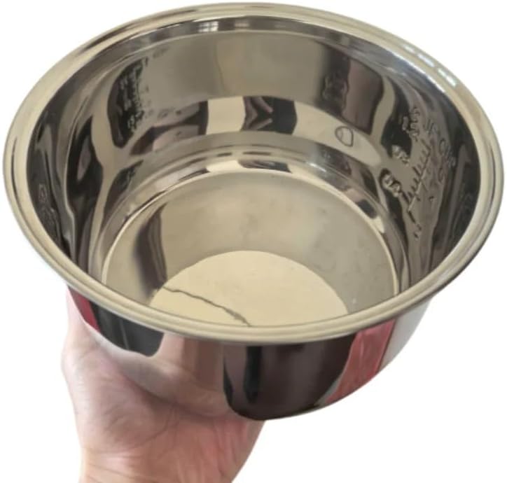 304 Stainless Steel Inner Bowl Compatible For Tiger Rice Cooker JBV-10CU Replacement Liner