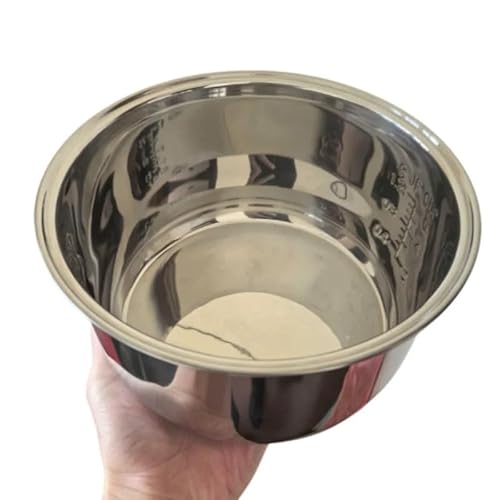 304 Stainless Steel Inner Bowl Compatible For Tiger Rice Cooker JBV-10CU Replacement Liner