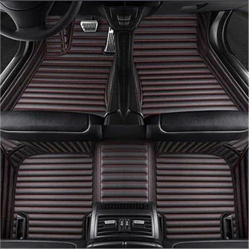 Tapis de sol de voiture 5D pour Nissan Tiida 2011-2023 | Set complet 5 places