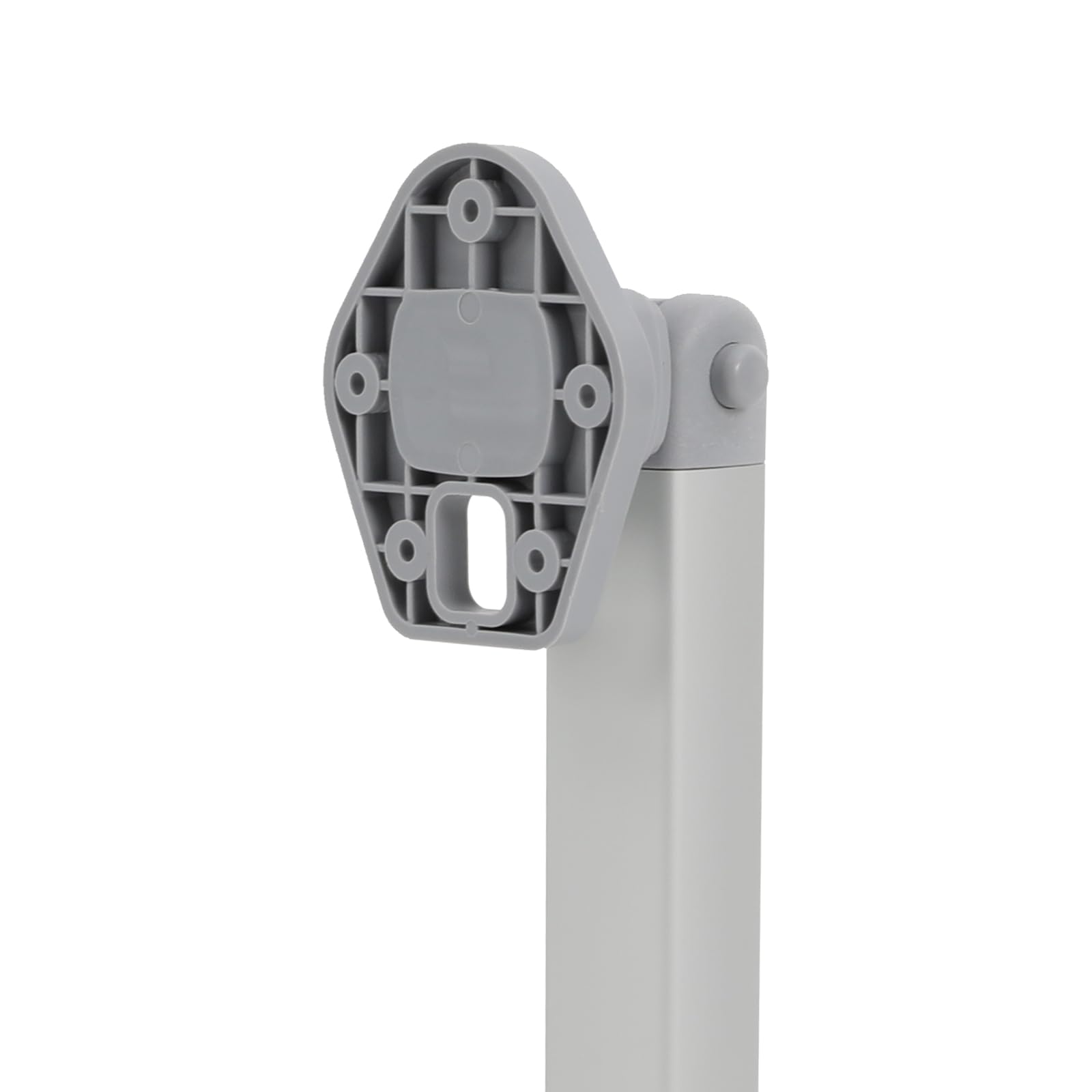 Gamba del tavolo regolabile in altezza e supporto da tavolo pieghevole, altezza 51 – 76 cm, altezza 25 kg, pieghevole, grigio leggero, per barche da campeggio, camper