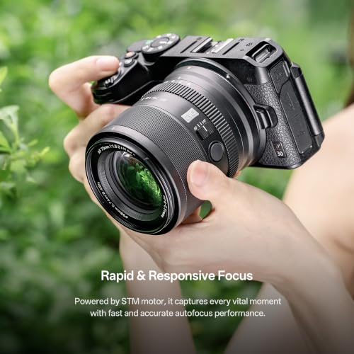 Image of VILTROX 75mm f /1.8 EVO Z-Mount Lens, 75mm F1.8 Large Aperture Auto Focus APS-C Prime Lens Compatible with Nikon Z-Mount Cameras Z30, Z50, Z50ll, ZFC, Z5, Z5ll, Z6, Z6ll, Z7, Z7ll, Z8, Z9, ZF, ZR