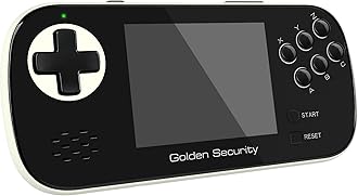 Handheld Retro Games Console for Kids, 156 Built-In 16-Bit Games, 3.5”Full Colour Screen, Mini Arcade Machine with Rechargeable Battery (White)