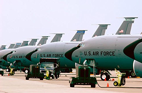 KC-135 Stratotankers Poster Print by Stocktrek Images (17 x 11)
