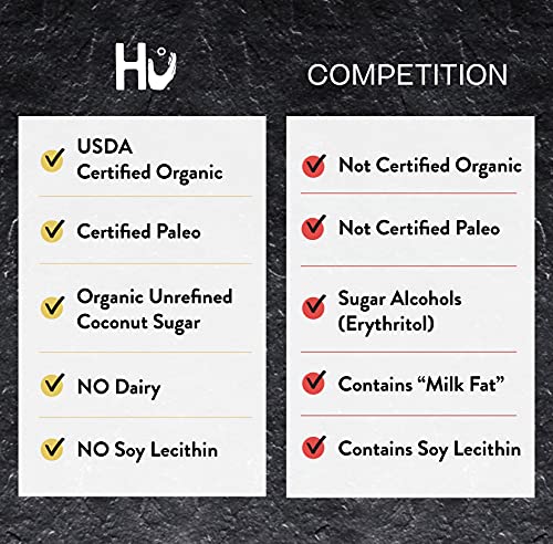 Hu Chocolate Bars | 12 Pack Simple Chocolate | Natural Organic Vegan, Gluten Free, Paleo, Non Gmo, Fair Trade Dark Chocolate | 2.1Oz Each #TOP2