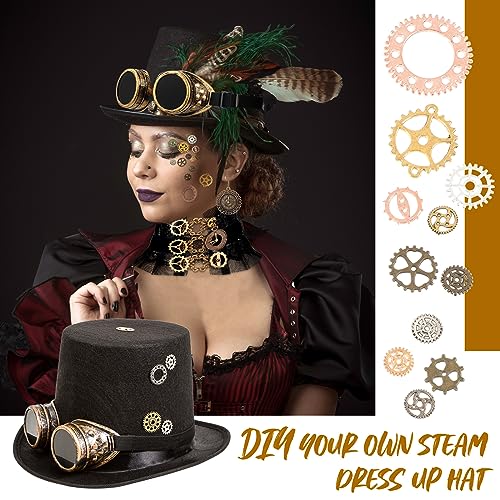 Cunno 86 Pcs Steampunk Accessories Sets Include Steampunk Goggles Necklace thumb #4