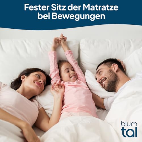 Blumtal® Lattenrost Auflage 90x200 cm - OEKO-TEX zertifizierter Lattenrost Matratzenschoner - Matratzenunterlage 90 x 200 cm mit Anti-Rutsch-Schicht - Lattenrostschoner 90x200/Lattenrostauflage 90x200