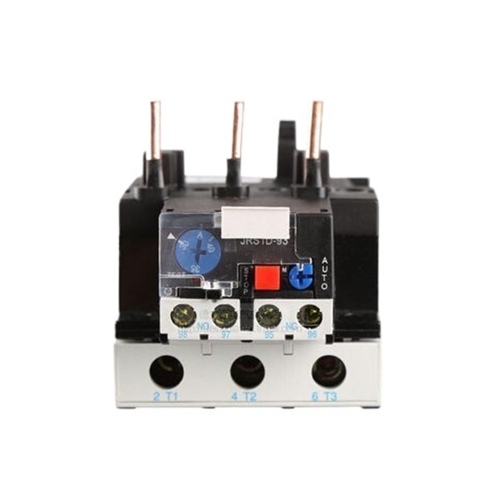 Relé térmico JRS1D 93/Z-23-32A, 30-40A, 37-50A, 48-65A, 55-70A, 63-80A, 80-93A(JRS1Dsp-93 63-80A)