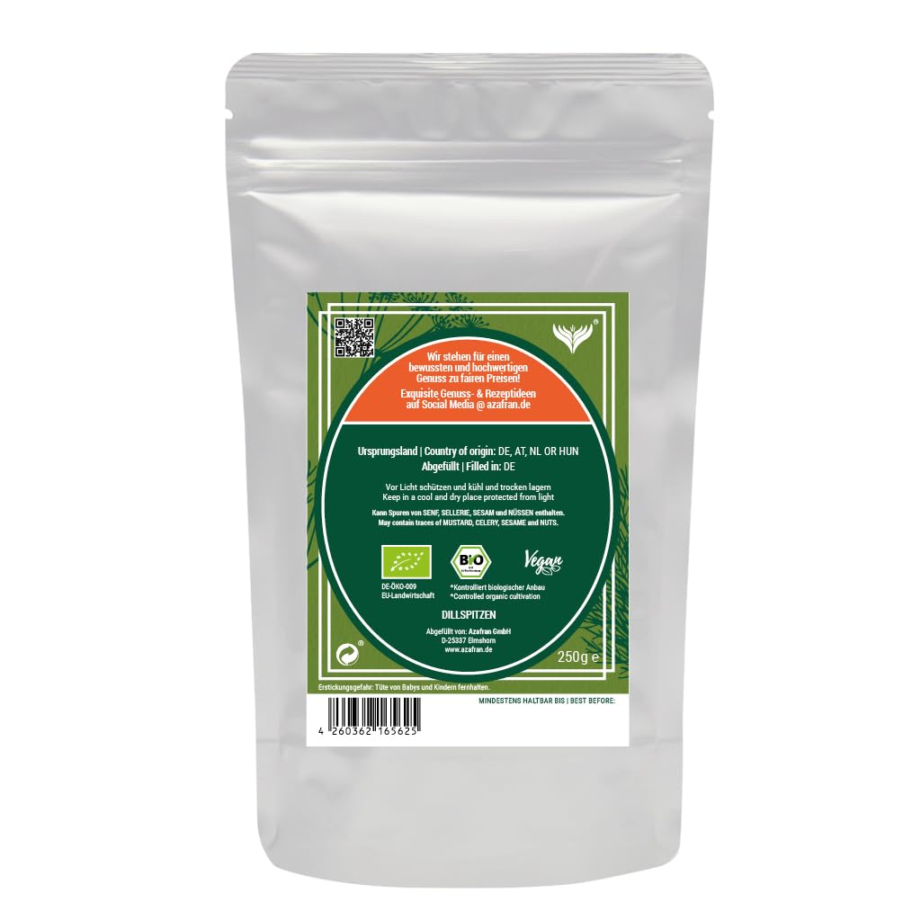 Azafran BIO Dill - Dillspitzen getrocknet 1kg