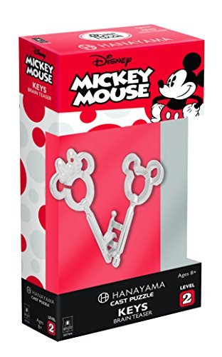 BePuzzled Mickey/Minnie Keys Cast Puzzle(4 Pieces) by Bepuzzled