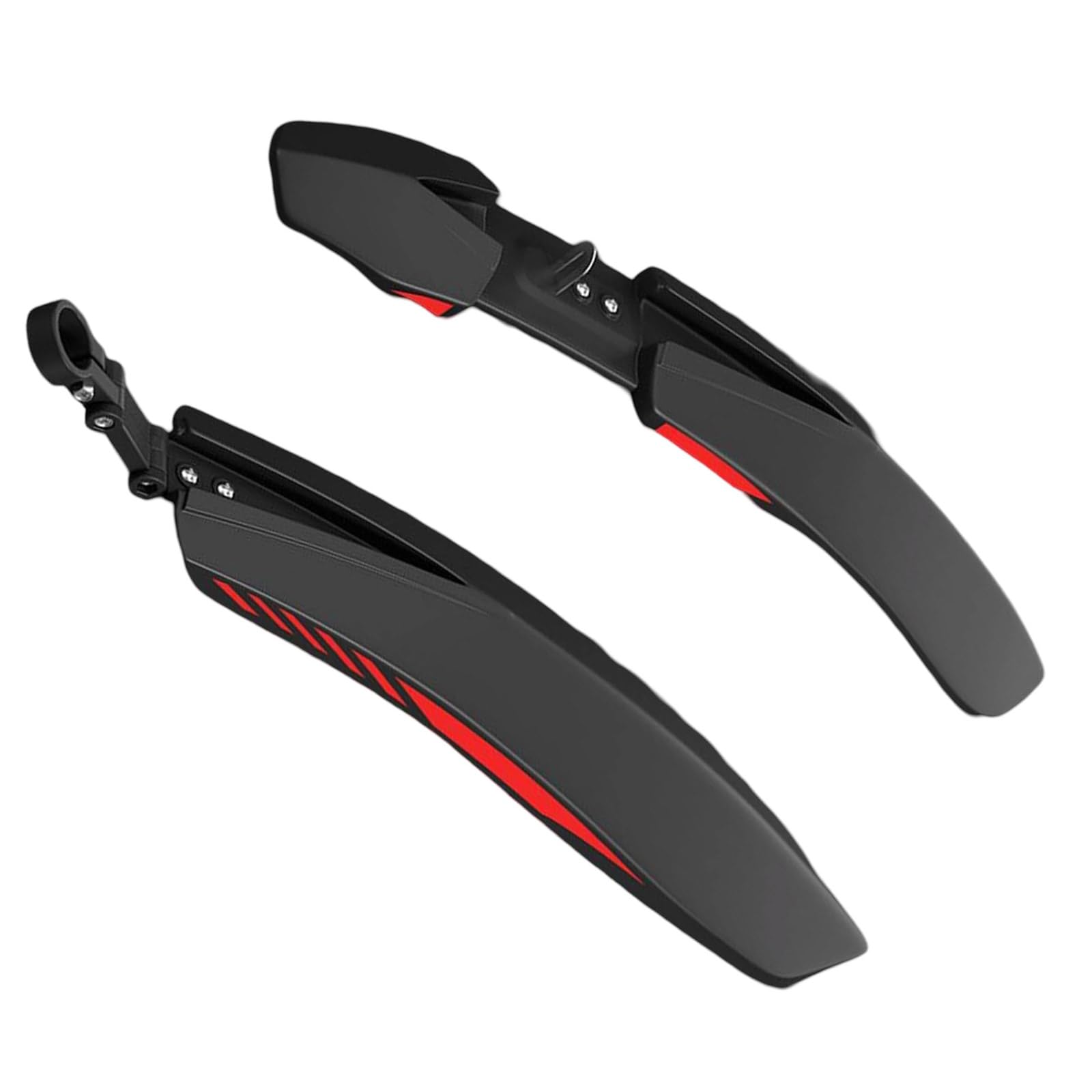 Uqezagpa Universals Bike Mud Guards Wide Thickened Mudguards Easyly Install Mud Guards for City Cycling Light Weight Bike Mudguards