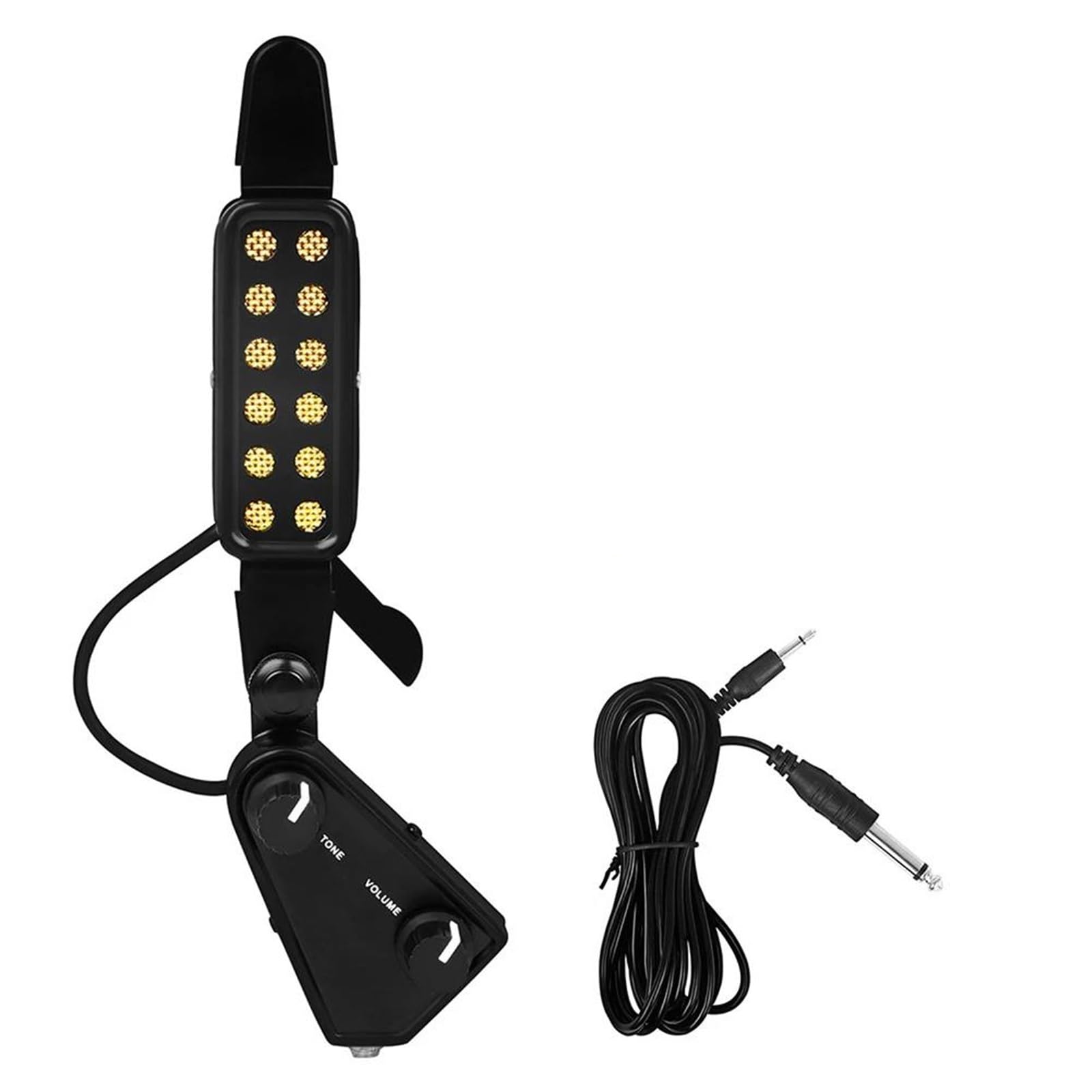 Pickup Per Chitarra Acustica Pickup Per Chitarra Acustica A 12 Fori Volume Regolabile Pickup Per Chitarra Amplificatore Trasduttore Parti Di Chitarra Accessori