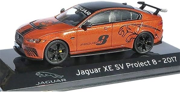 Seven Secrets Diecast Model Supercar | Jaguar XE SV Project 8 – 2017 in Firesand | SCALE 1/43 | PF42