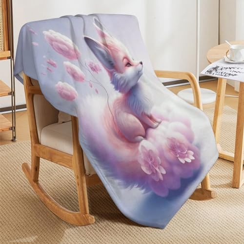 Couverture renard chaude et lavable pour des soirées cocooning sur le canapé - 5