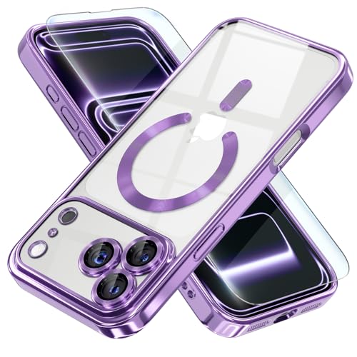 Image of Misea Magnetic for iPhone 17 Pro Max Case Compatible MagSafe Light Purple