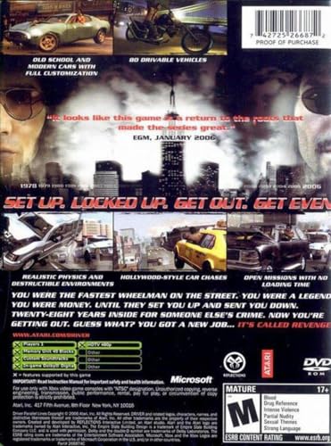 Image of Driver Parallel Lines Limited Edition for Xbox