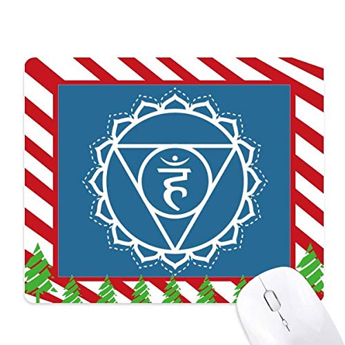 Tapis de souris bouddhisme sanskrit idéal pour un bureau zen durant les fêtes