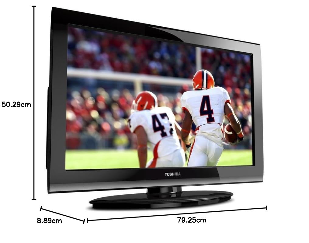 テレビ TOSHIBA 32インチ 32S22 Toshiba 32C120U 32-Inch 720p 60Hz LCD HDTV (Black) (2012 Model