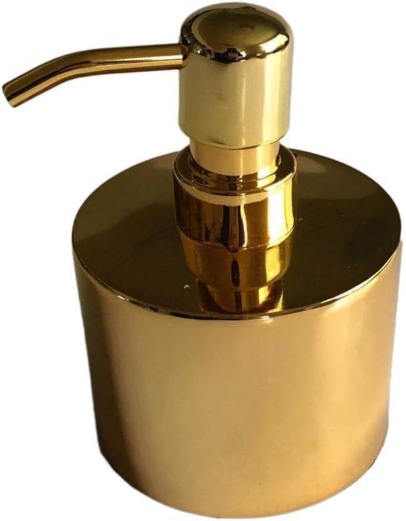 Full Stainless Steel Countertop Sink Soap Dispenser Liquid Bottle for Kitchen & Bathroom Hand Dish Lotion