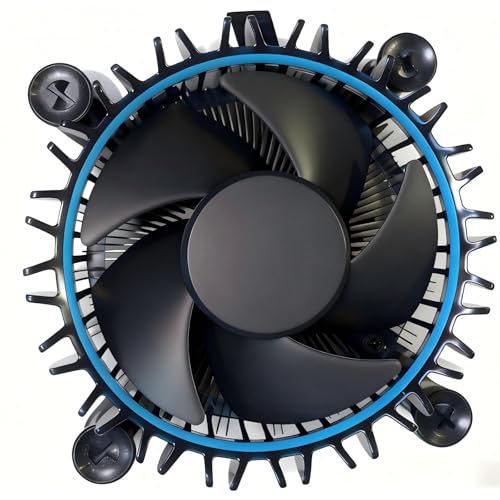 CPU Cooler Aluminum Heatsink for Intel i5-12400 LGA1700