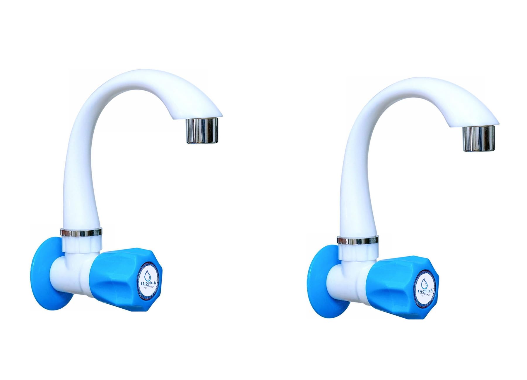 Droptech Blue PVC Sink Taps - Pack of 2 -1