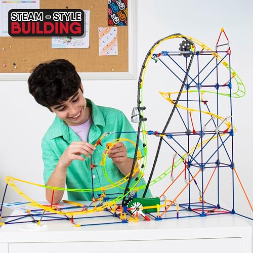 K'NEX Education - STEM Explorations: Roller Coaster Set ‚ 546 Pieces, Creative Building Set‚ Ages 8+