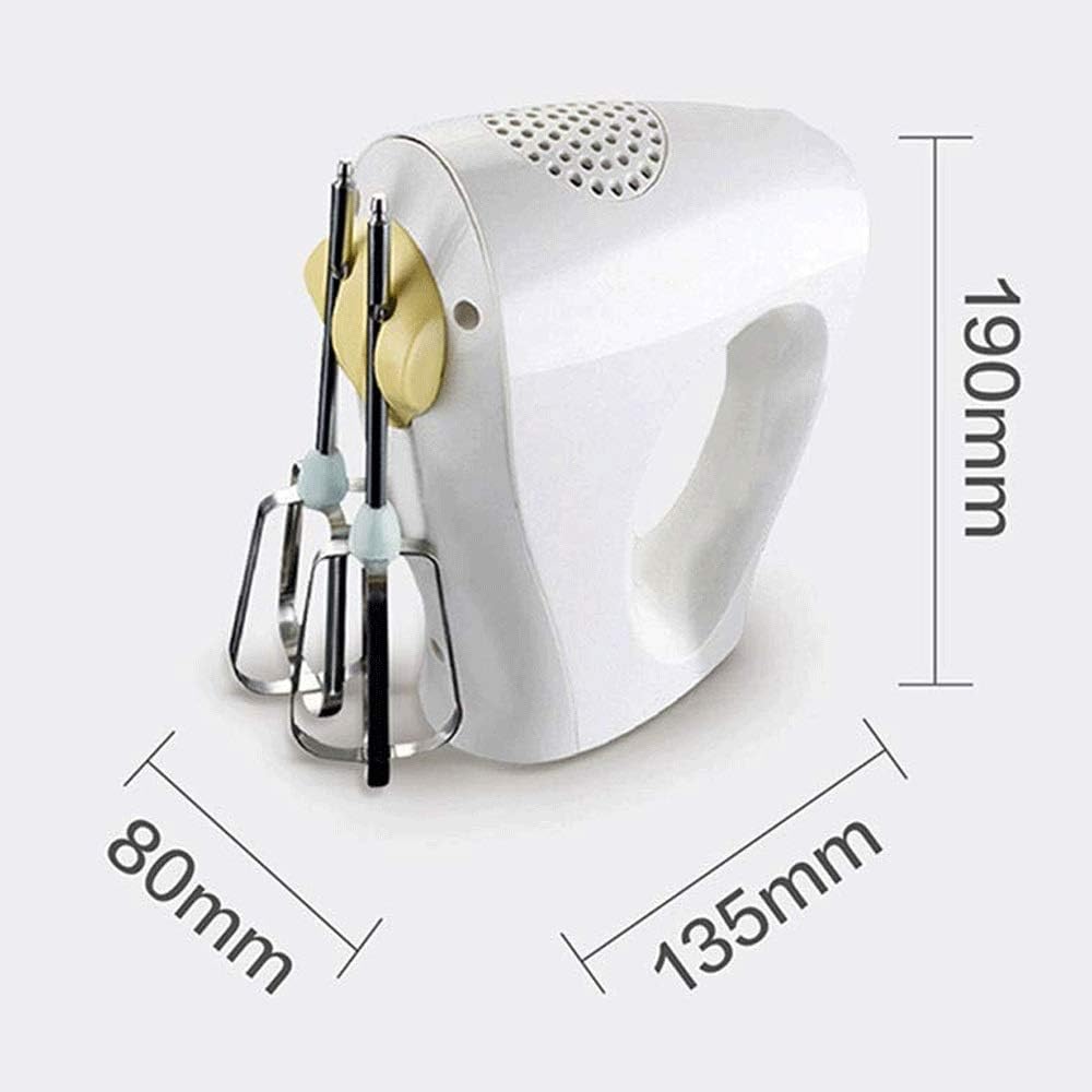 Egg Beater-Hand Mixer Plus Turbo Function Lightweight Mixer with Suction Cups