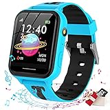 Jsbaby Smart Watch for Kids,Kids Smart Watch Boys Girls with SOS Call,Music Player,Pedometer,Math...