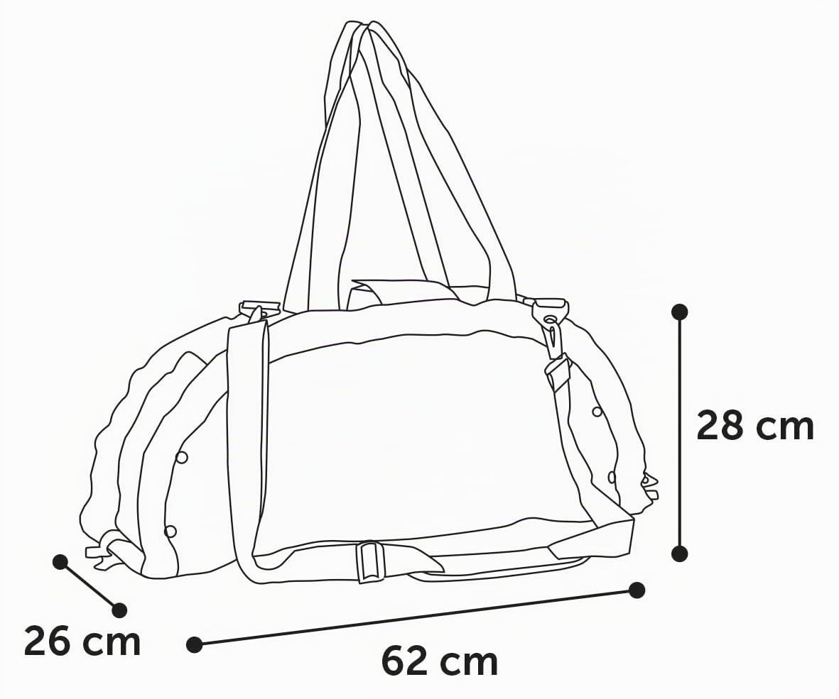 Trasportino per Cani – Gatti – Xenos – Borsa 2 in 1 in Poliestere, Utilizzabile Anche Come Coperta, con Spallacci e Tasca portaoggetti