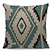 WONDERTIFY Housse de coussin aztèque style navajo ethnique africain américain pour homme et femme, housse de coussin colorée 45 x 45 cm