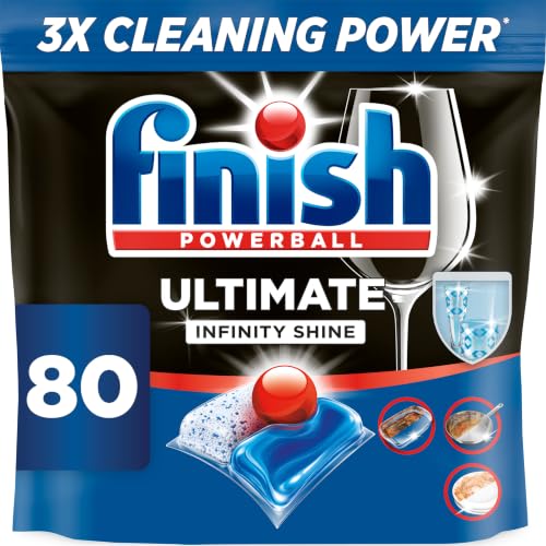 Finish Ultimate Infinity Shine Spülmaschinentabs Sparpack 80 Finish Caps – Ansicht 1