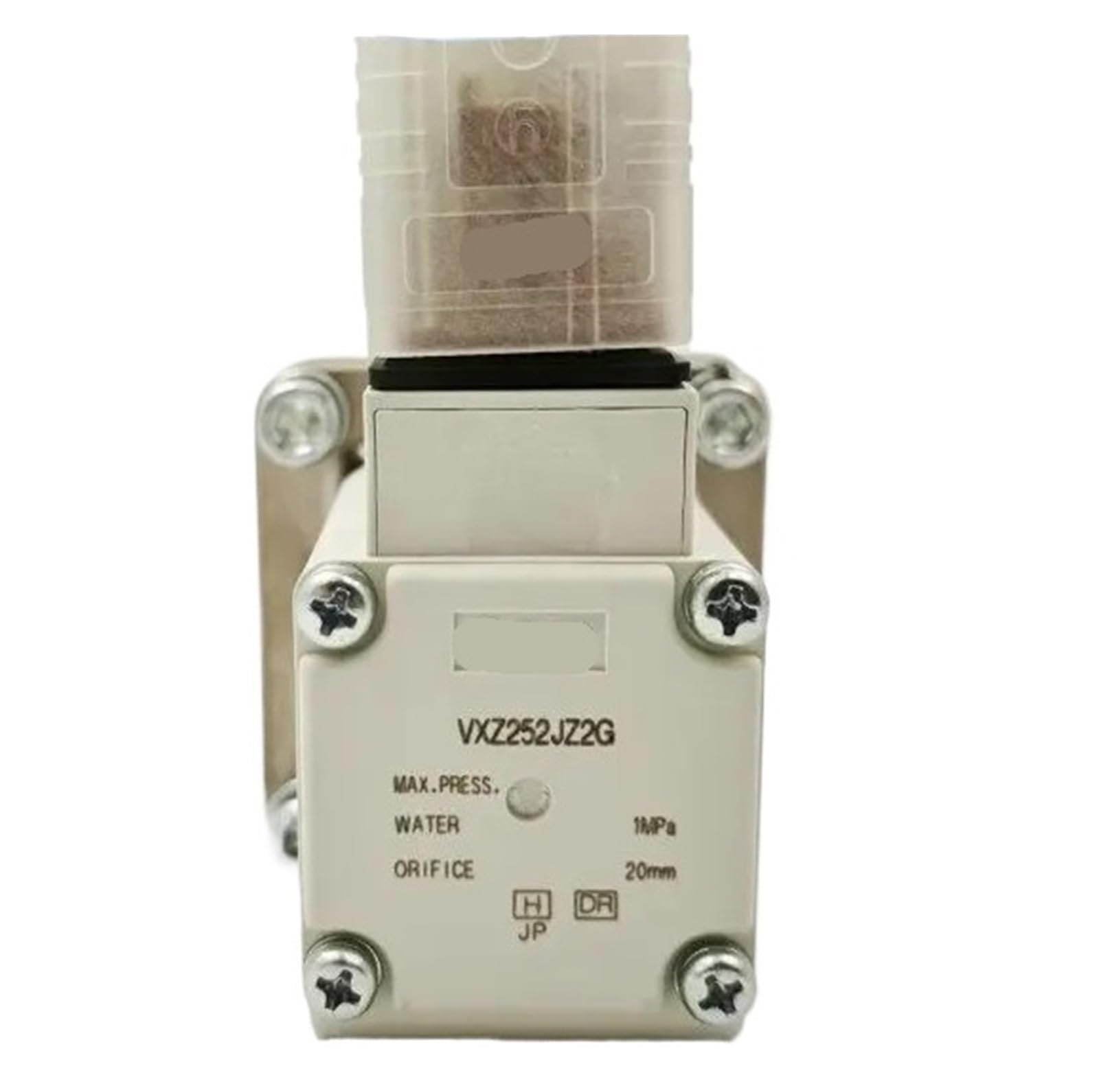 Électrovanne VX252JZ2G robuste en laiton pour fluide technique
