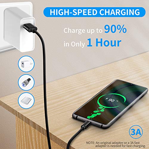 Ldlrui Android Auto Usb C Cable 6Ft, 3A Type C Fast Charging + 10Gbps Superspeed Data Transfer Cable, Usb 3.1 Gen 2 Type C Replacement Cord For Car, Samsung Galaxy S21, Ipad Pro, Motorola G8, Pixel 6 #TOP1