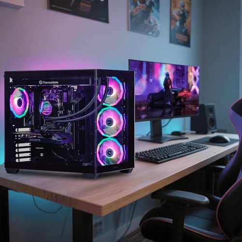 Image of MLOONG Gaming PC i9-14900KF (24 Cores, 6.0GHz), RTX 5080 16GB GDDR7, 64GB DDR5 RAM (6000MHz), 2TB Gen4 NVMe SSD, 360mm AIO Cooler, Win11 Home, 850W PSU, WiFi