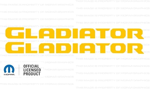 Miniatura 10 de Decal Mods Calcomanía gráfica para capó de gladiadoradhesivo para Jeep WranglerGladiator JLJT (2019-2022) Rojo CR (juego de 2)  SJ4T8