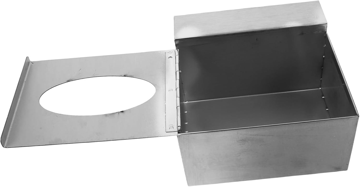 Wall Mounted Stainless Steel Glove Box Holder for Quick Access in Kitchen Hospital and Laboratory Gloves Dispenser for Organized Storage and Space Efficiency