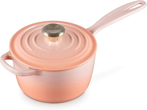 Miniatura 21 de Le Creuset Cacerola Signature de hierro fundido esmaltado, 2.25 cuartos de galón., Marsella Marseille