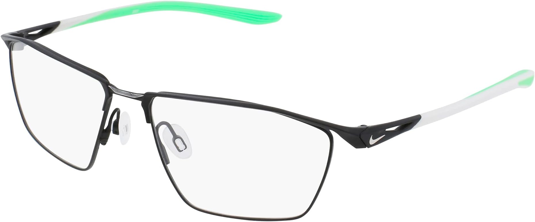 NIKE 4312 unisex Eyewear Frames BLACK WHITE 57/16/140