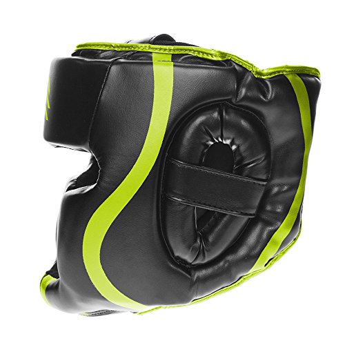 Sanabul Essential Mma Boxing Kickboxing Head Gear (Green, L/Xl) #TOP5